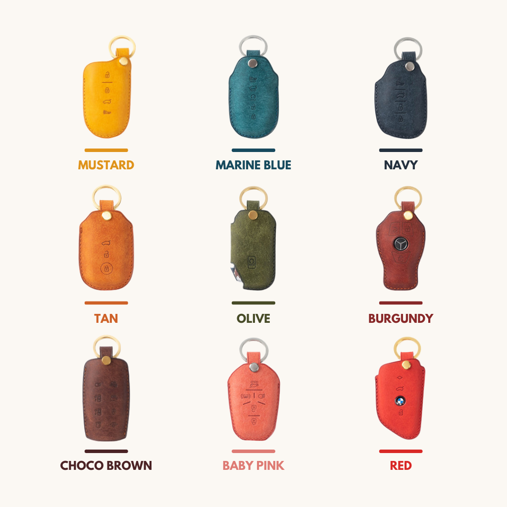 JEEP CARKEY LEATHER CASE (JP3) - Carendy