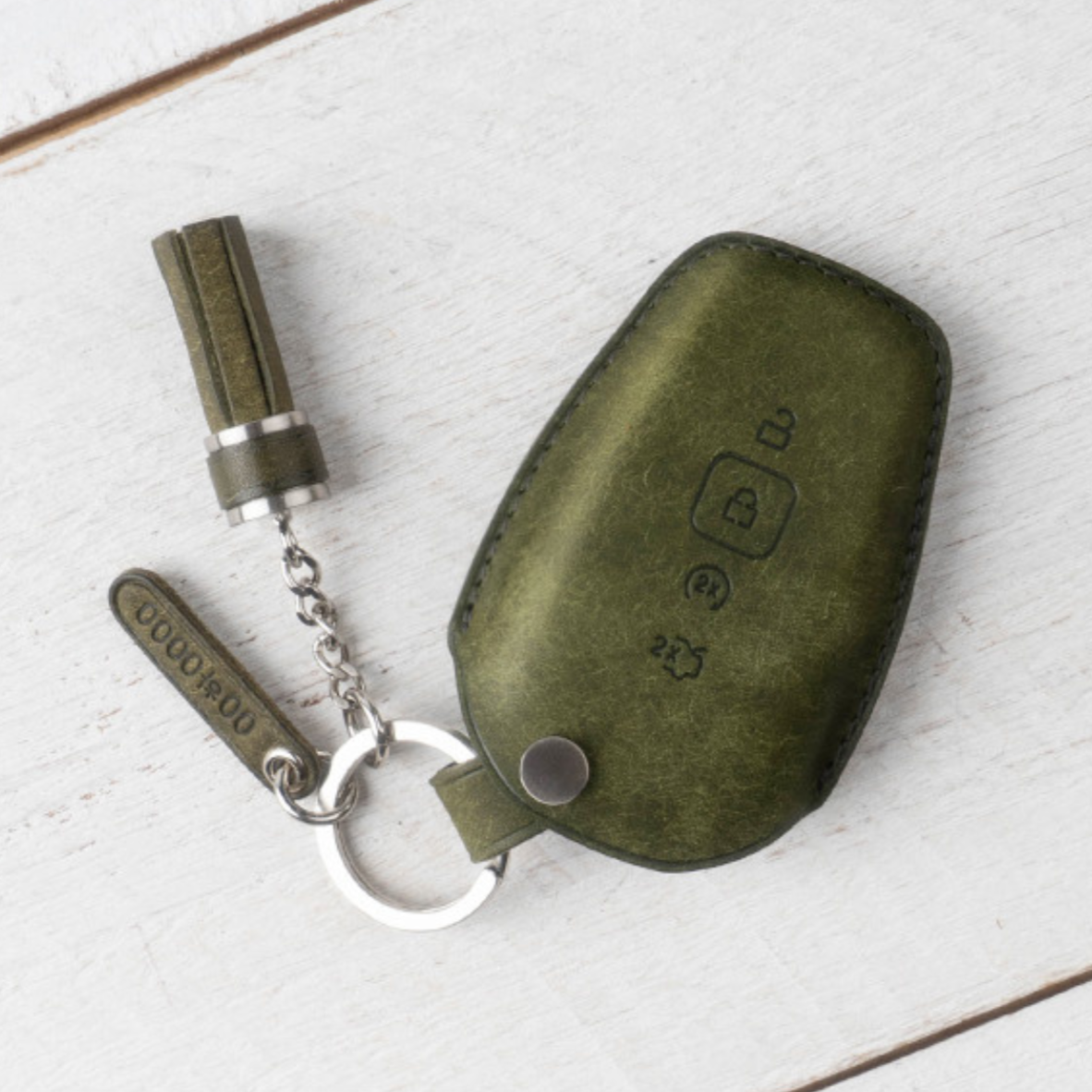 FORD & LINCOLN CARKEY LEATHER CASE (FL4) - Carendy