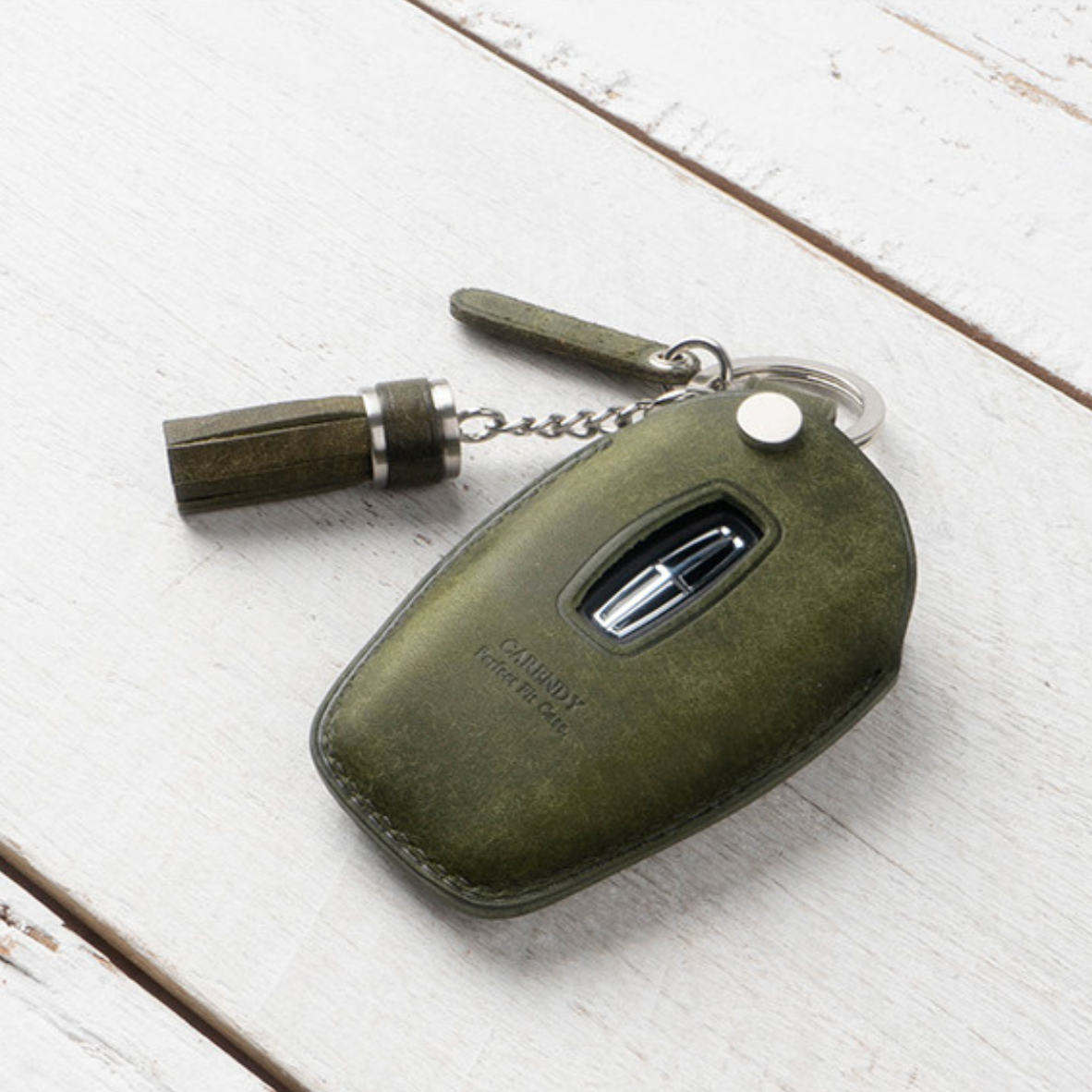 FORD & LINCOLN CARKEY LEATHER CASE (FL4) - Carendy