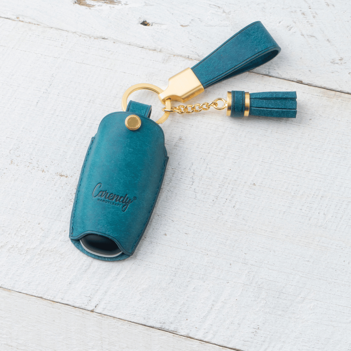 HYUNDAI CARKEY LEATHER CASE (HD4_4,5,6,7,8 Button) - Carendy