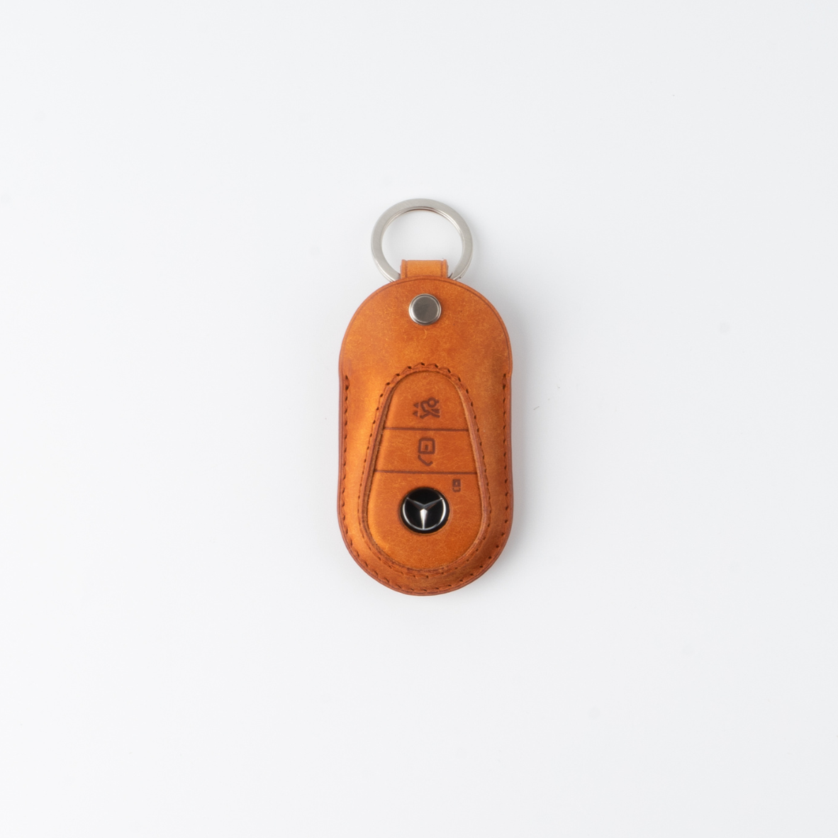 BENZ CARKEY LEATHER CASE (BZ3) - Carendy