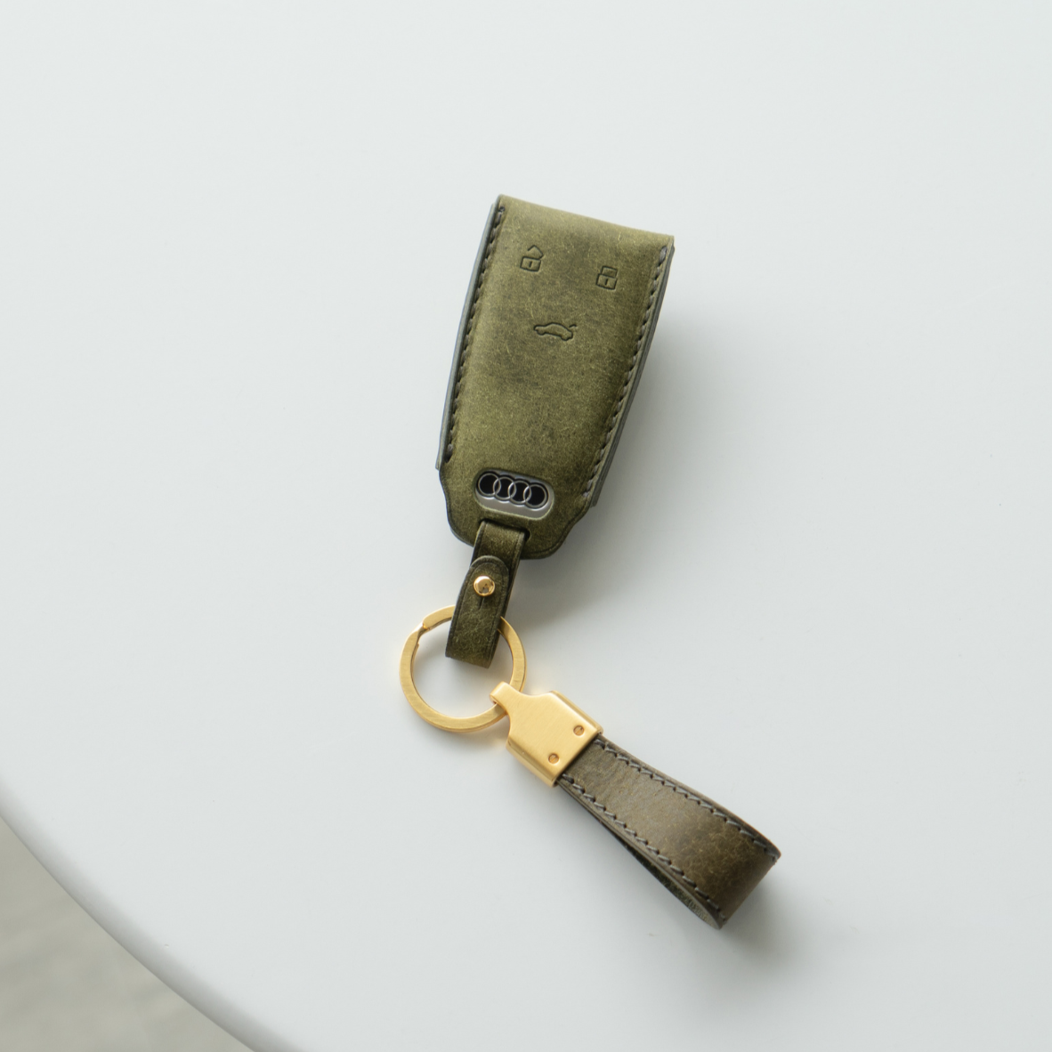 AUDI CARKEY LEATHER CASE (AU2) - Carendy