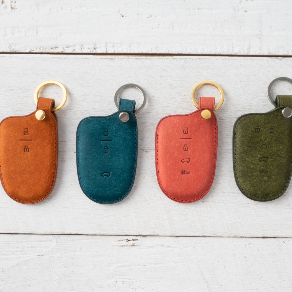 CHEVROLET & GMC CARKEY LEATHER CASE (CV1_2,3,4,5 Button) - Carendy