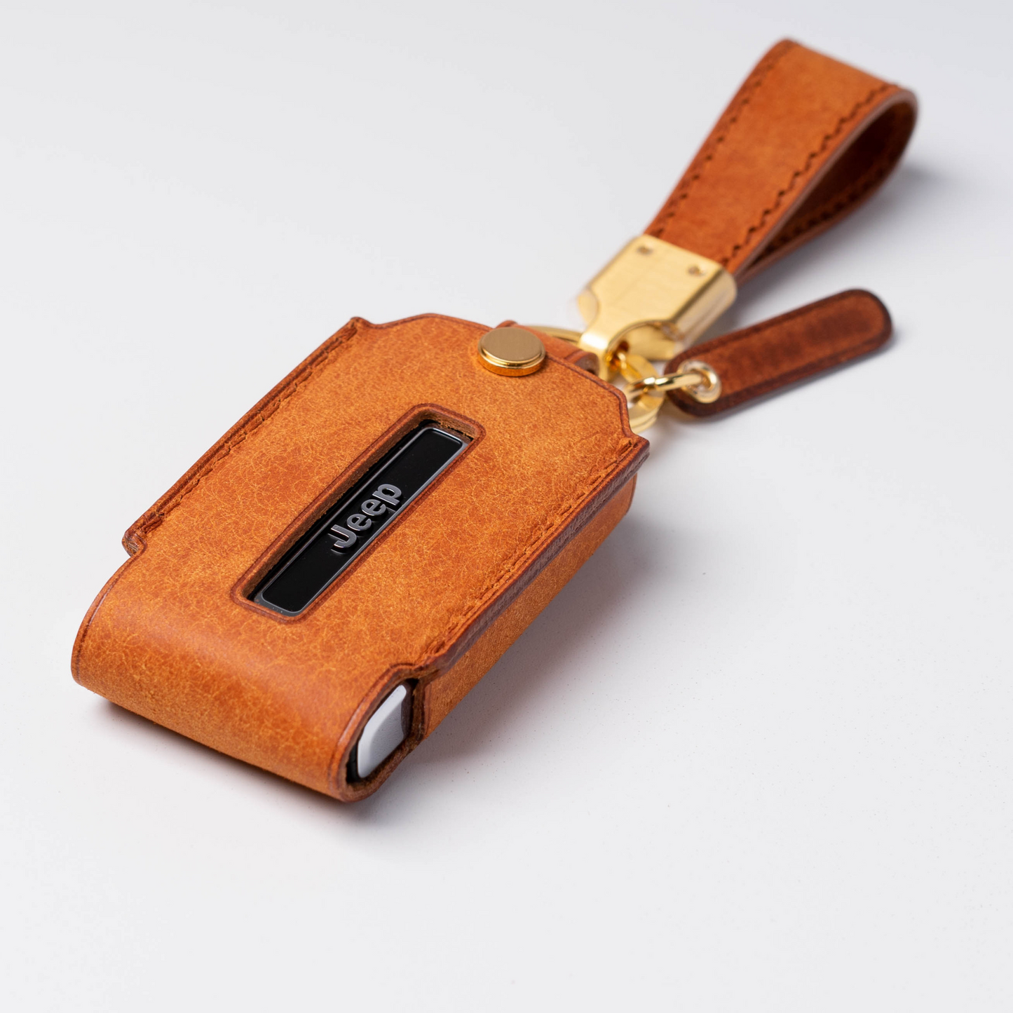 JEEP CARKEY LEATHER CASE (JP3) - Carendy