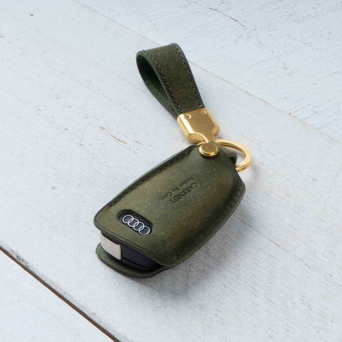 AUDI CARKEY LEATHER CASE (AU4) - Carendy