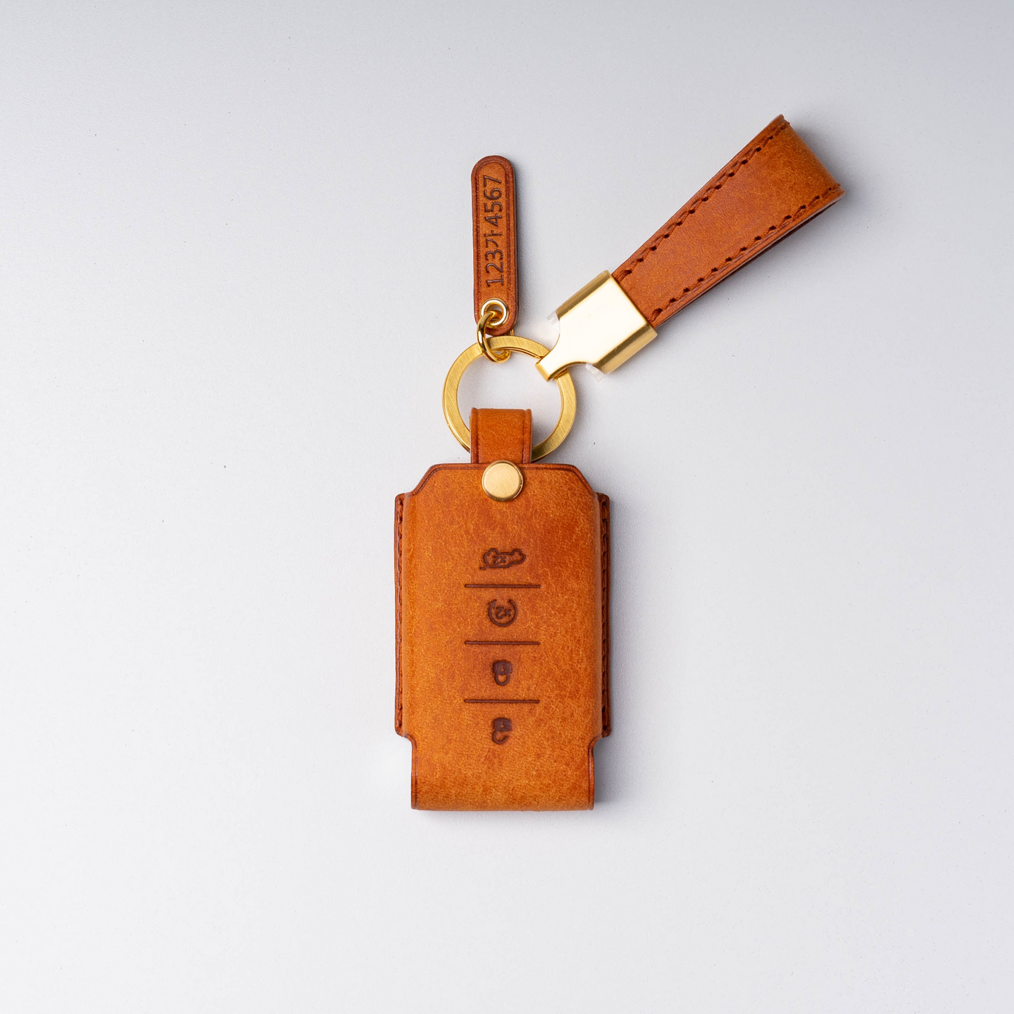 JEEP CARKEY LEATHER CASE (JP3) - Carendy