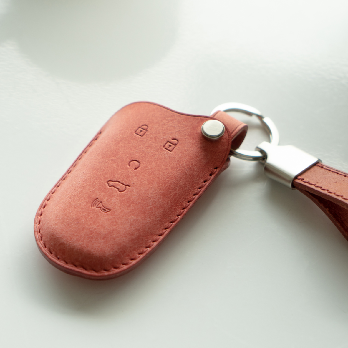 CHEVROLET & GMC CARKEY LEATHER CASE (CV1_2,3,4,5 Button) - Carendy