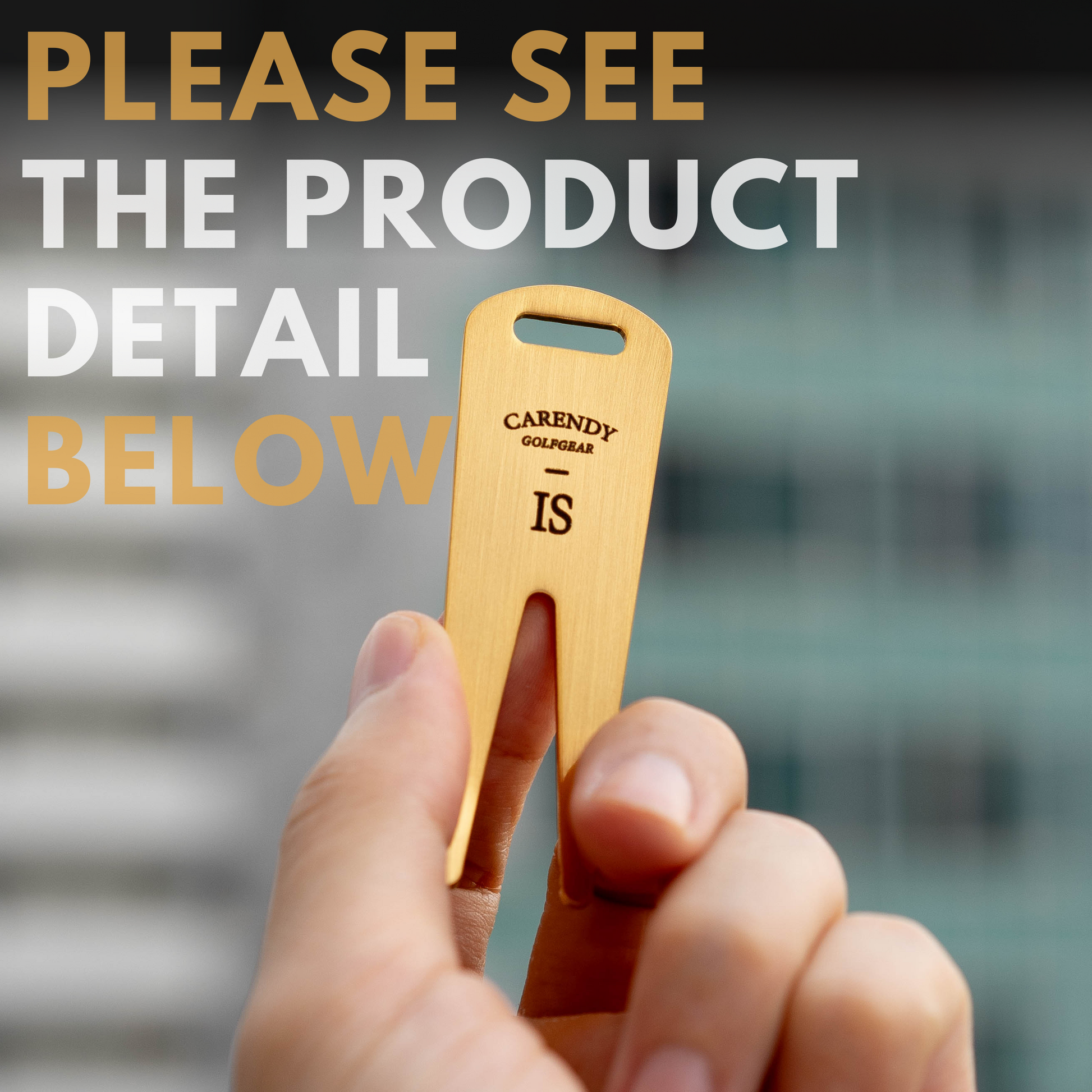 CUSTOM DIVOT TOOL - Carendy