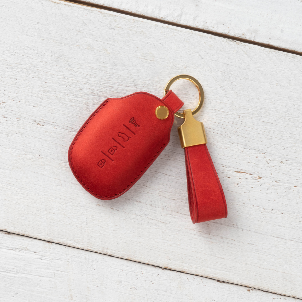 HYUNDAI CARKEY LEATHER CASE (HD3) - Carendy