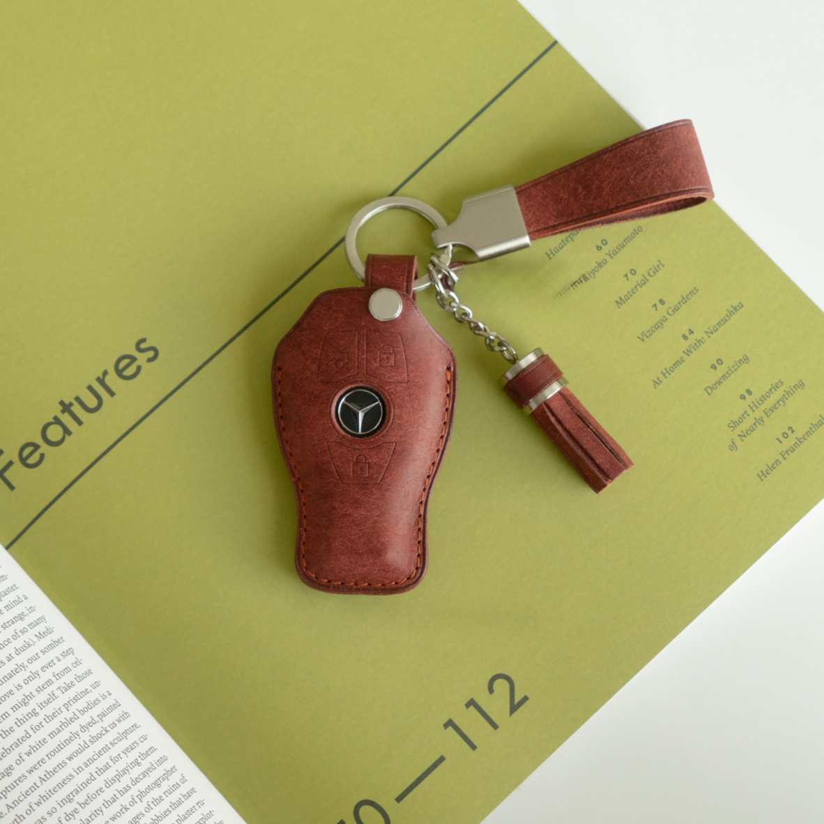 BENZ CARKEY LEATHER CASE (BZ1) - Carendy