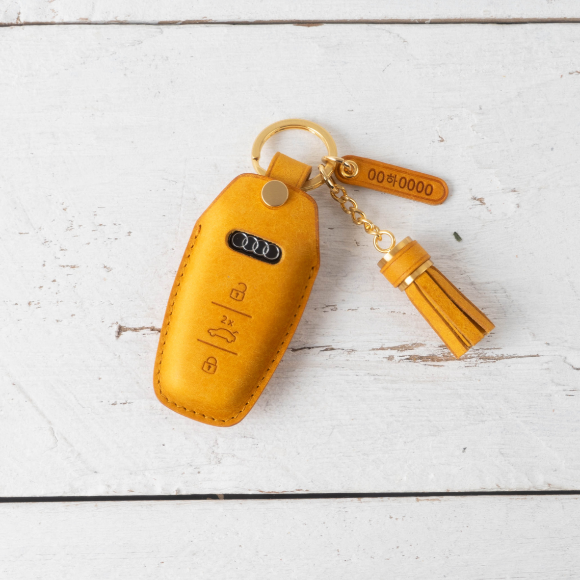 AUDI CARKEY LEATHER CASE (AU3) - Carendy