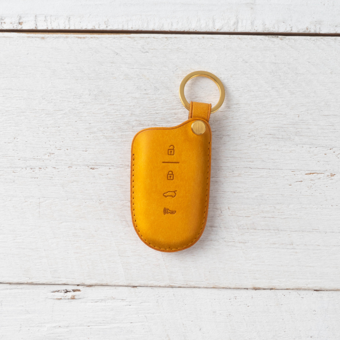 CHEVROLET & GMC CARKEY LEATHER CASE (CV1_2,3,4,5 Button) - Carendy