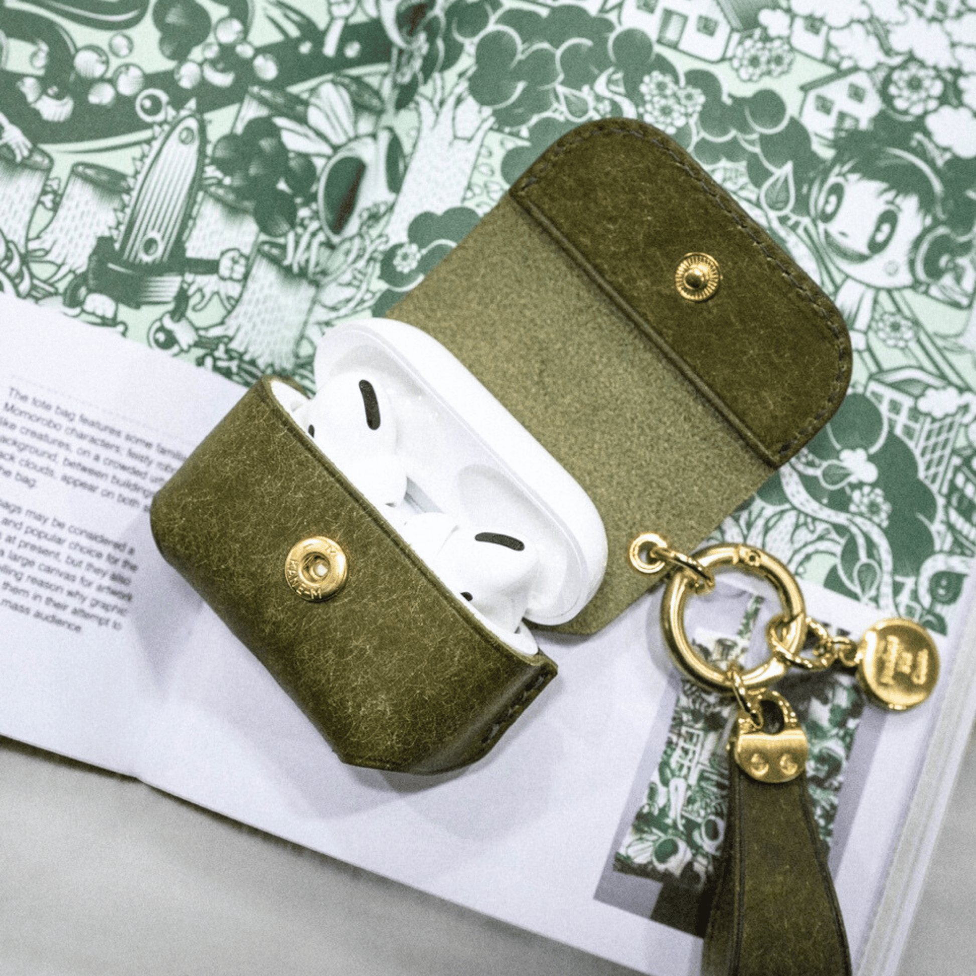 AIRPOD LEATHER CASE - Carendy
