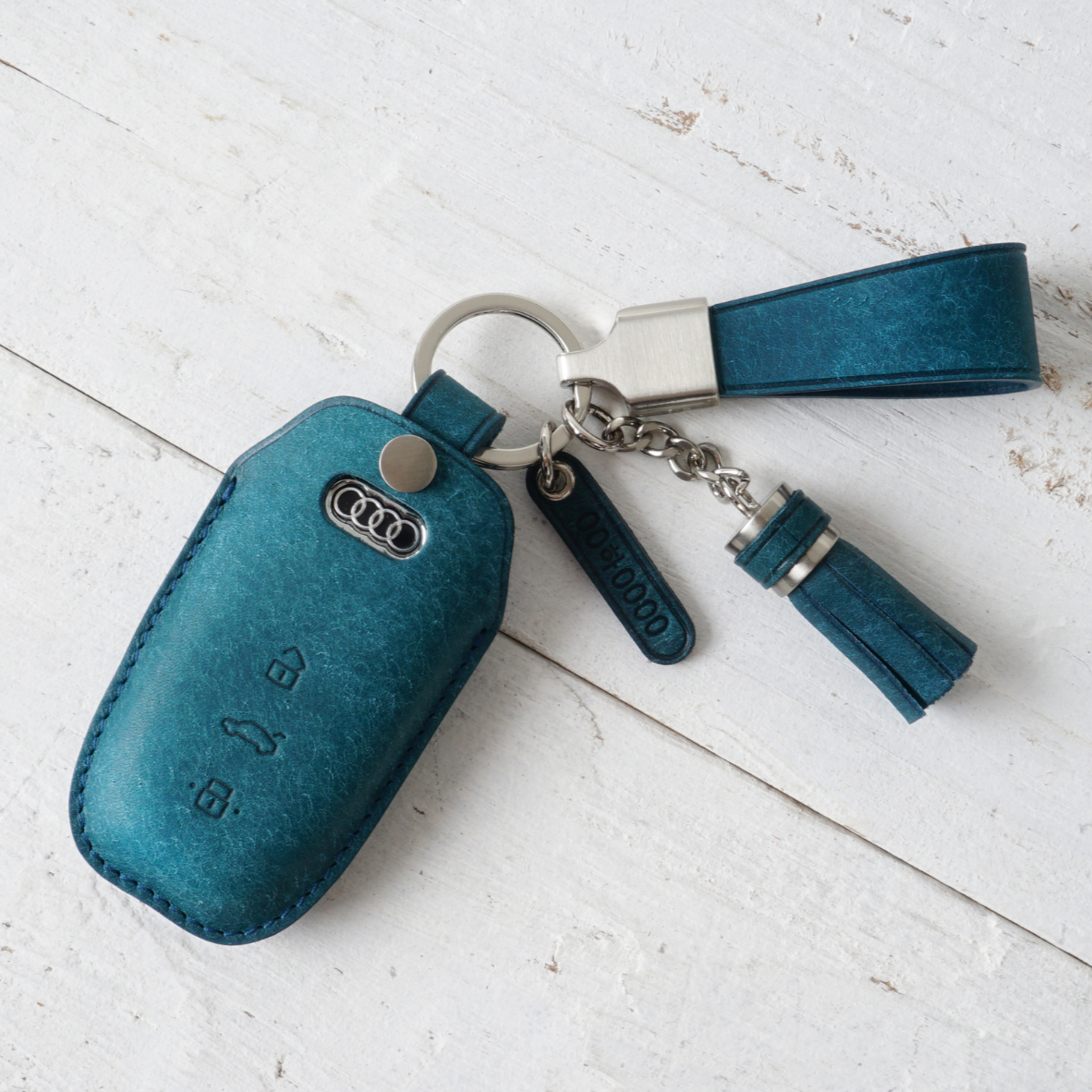 AUDI CARKEY LEATHER CASE (AU1) - Carendy