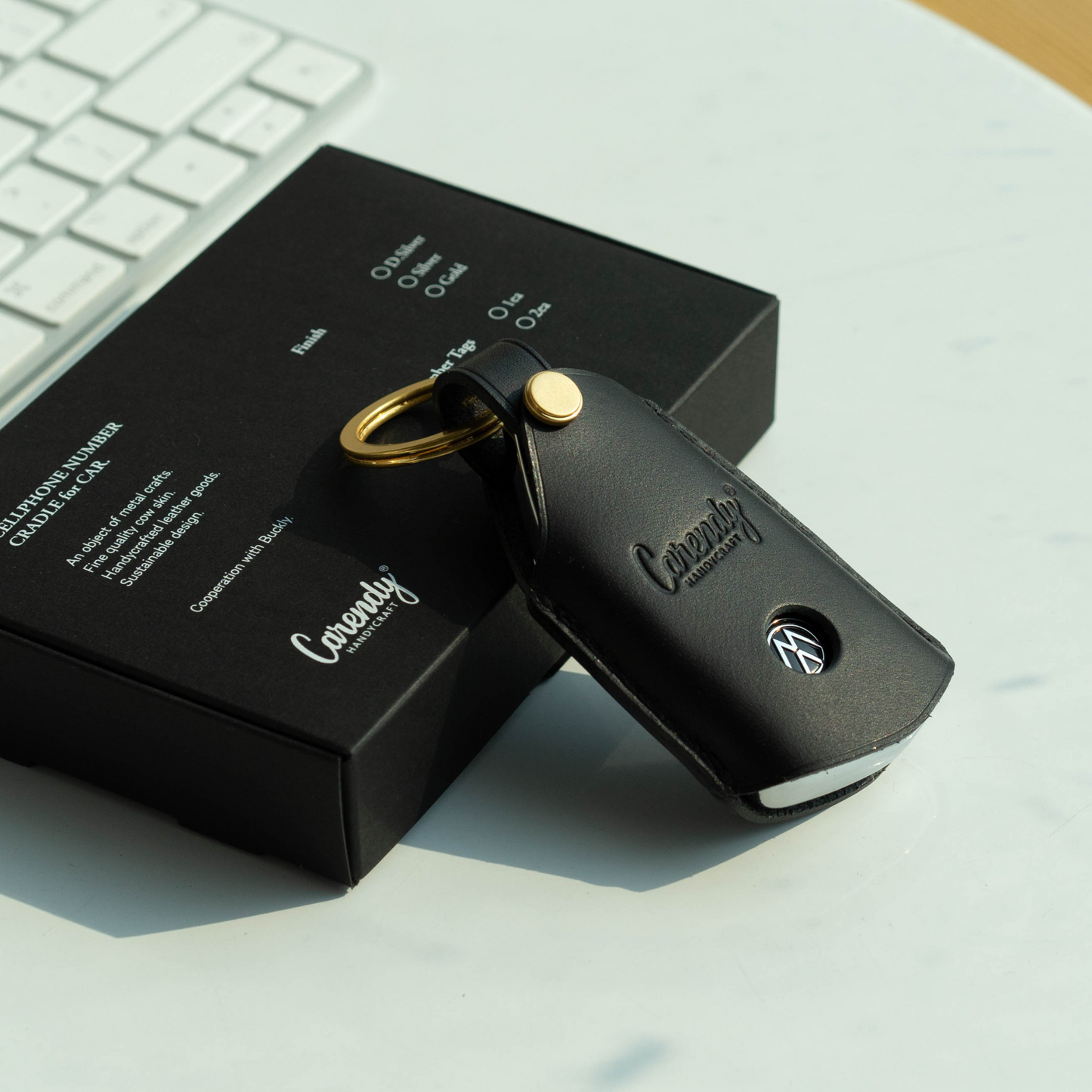 VOLKSWAGEN CARKEY LEATHER CASE (VW4) - Carendy