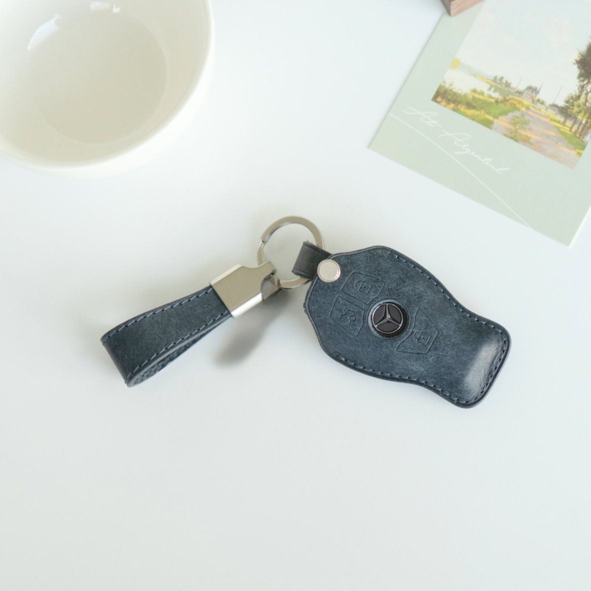 BENZ CARKEY LEATHER CASE (BZ1) - Carendy