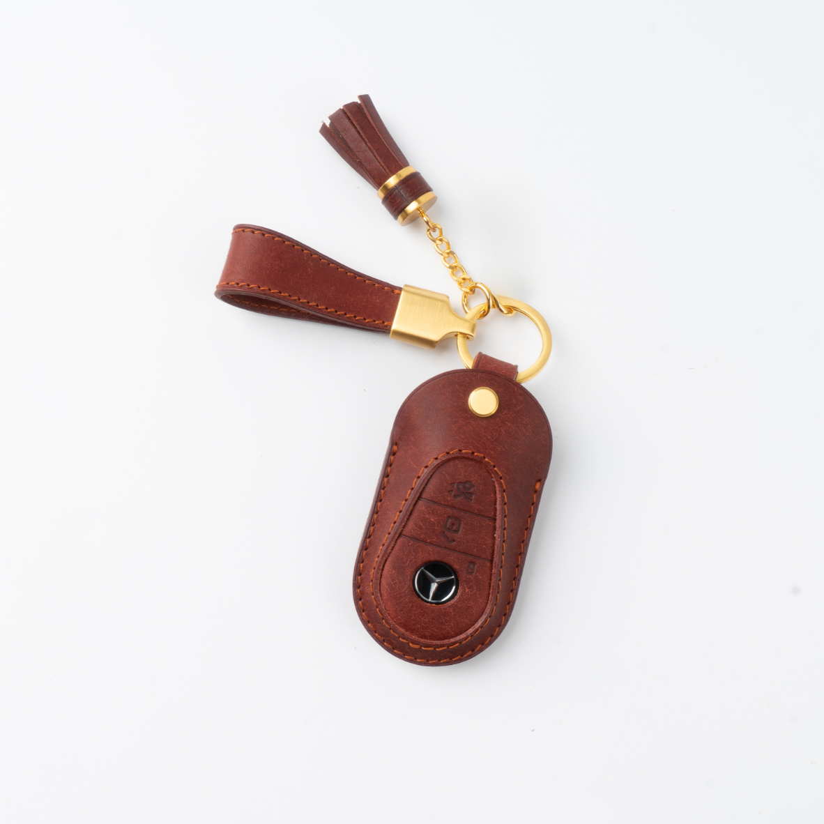 BENZ CARKEY LEATHER CASE (BZ3) - Carendy