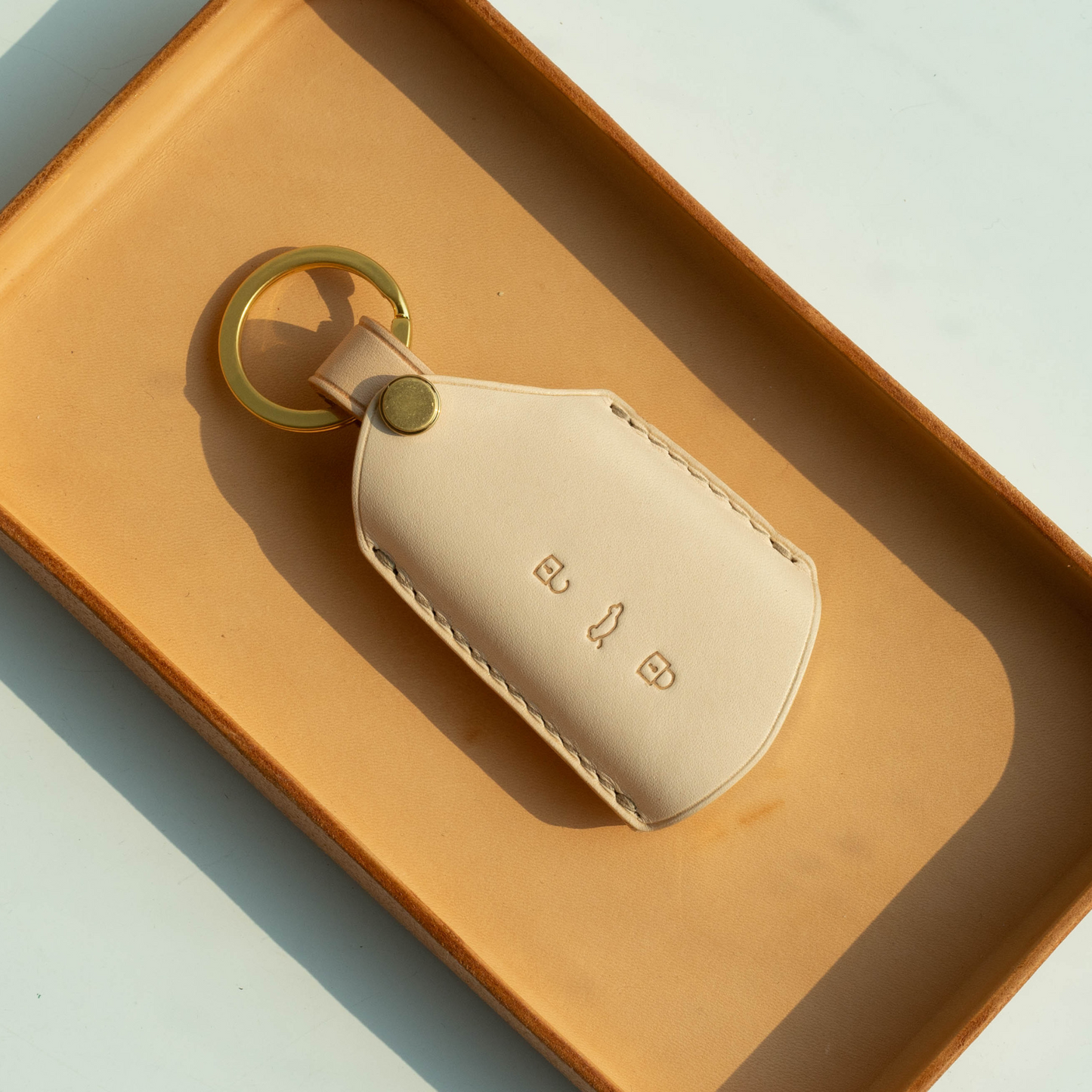 VOLKSWAGEN CARKEY LEATHER CASE (VW4) - Carendy