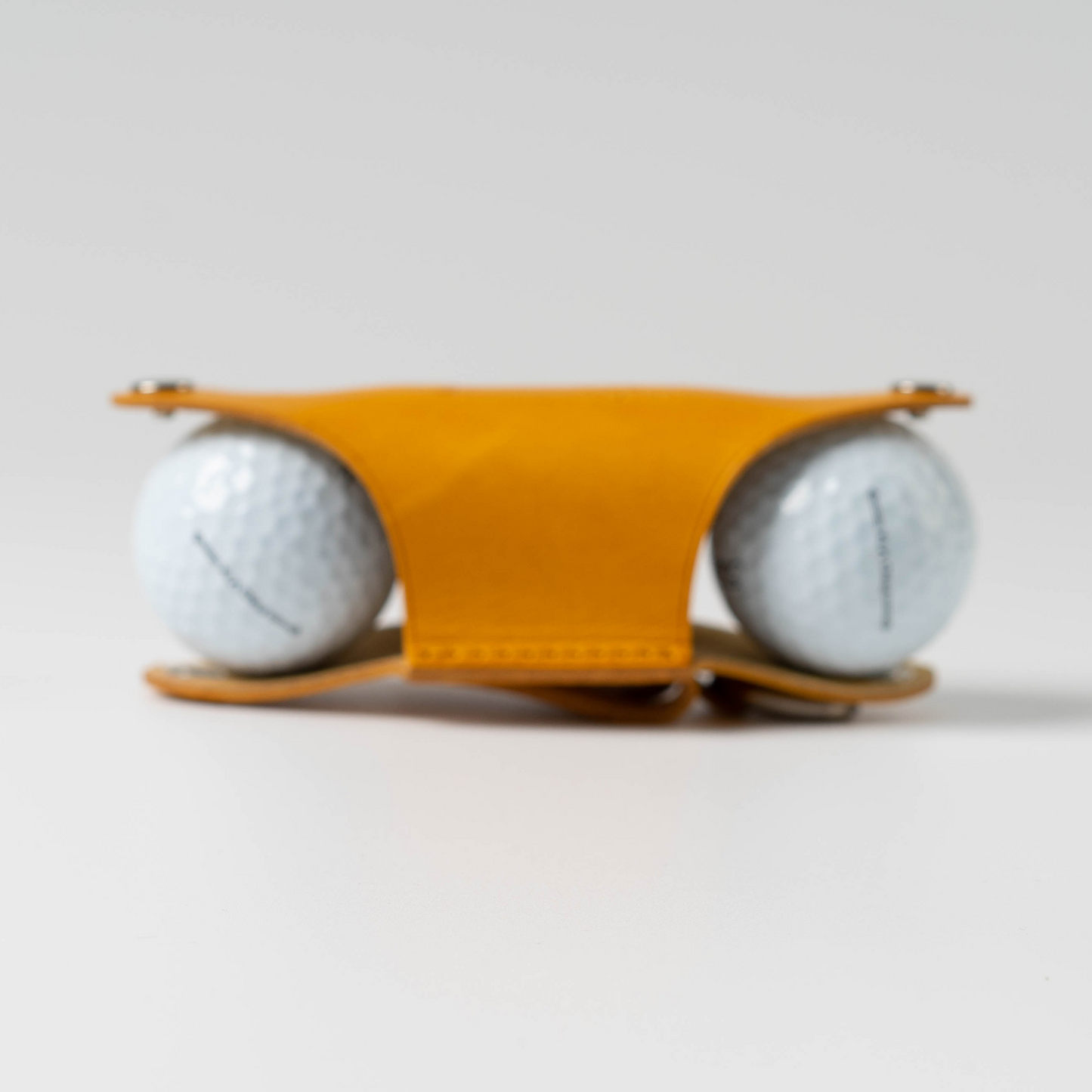 CUSTOM LEATHER TWO BALL POUCH - Carendy