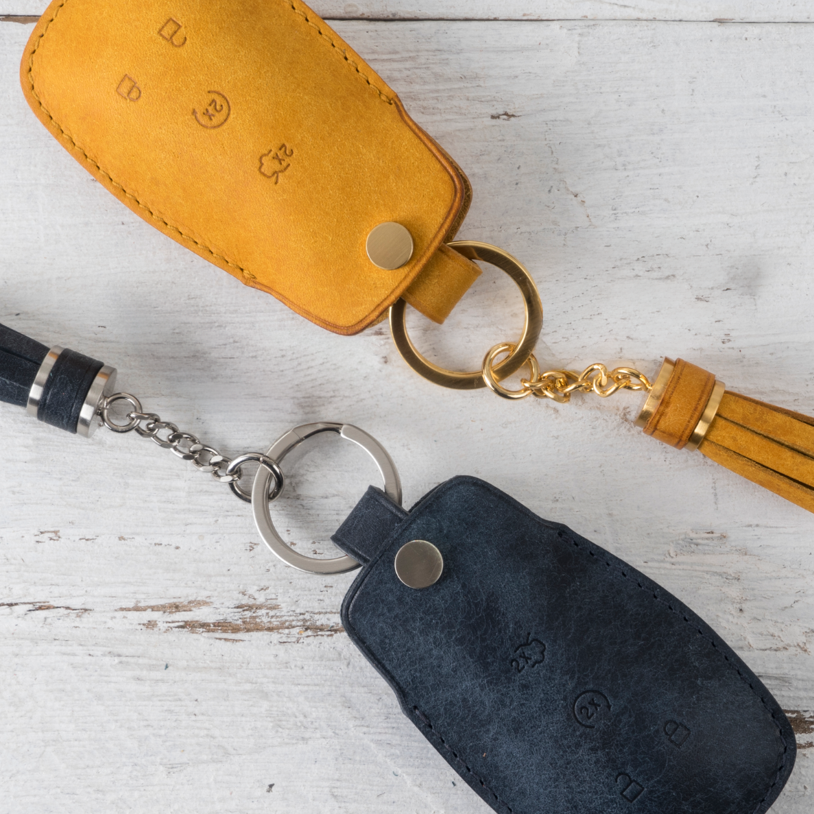 FORD & LINCOLN CARKEY LEATHER CASE (FL1) - Carendy