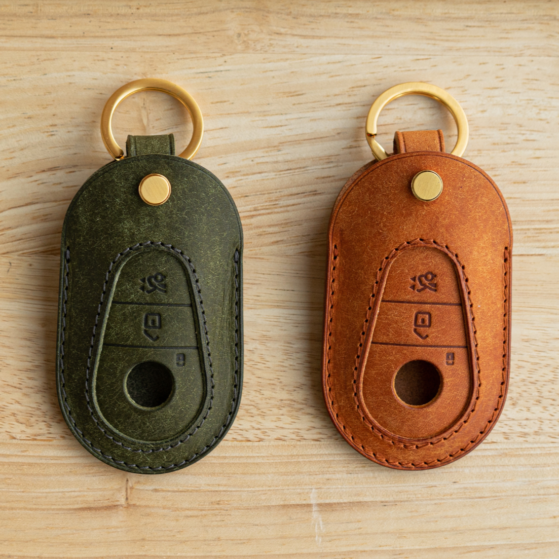 BENZ CARKEY LEATHER CASE (BZ3) - Carendy