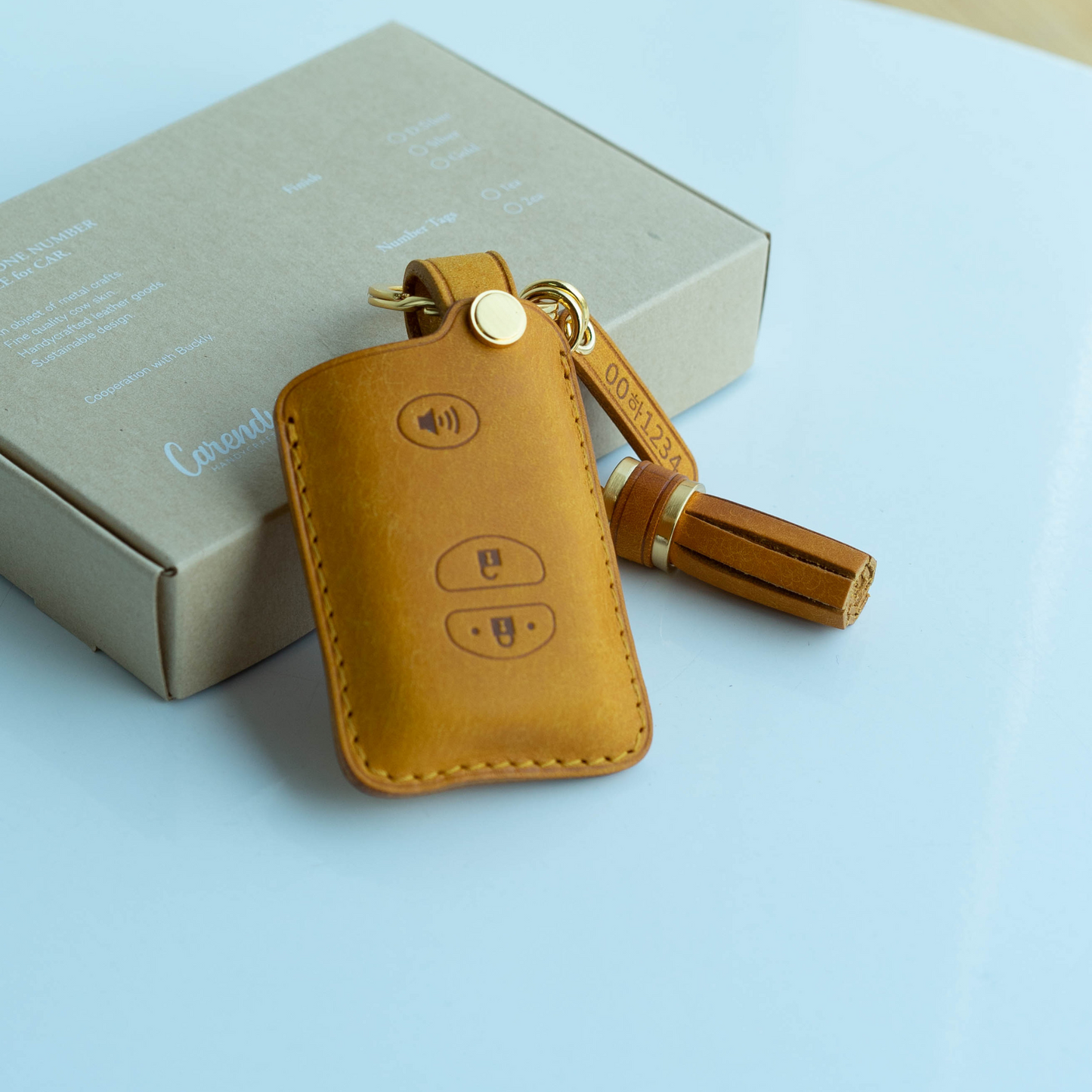 TOYOTA CARKEY LEATHER CASE (TO3) - Carendy