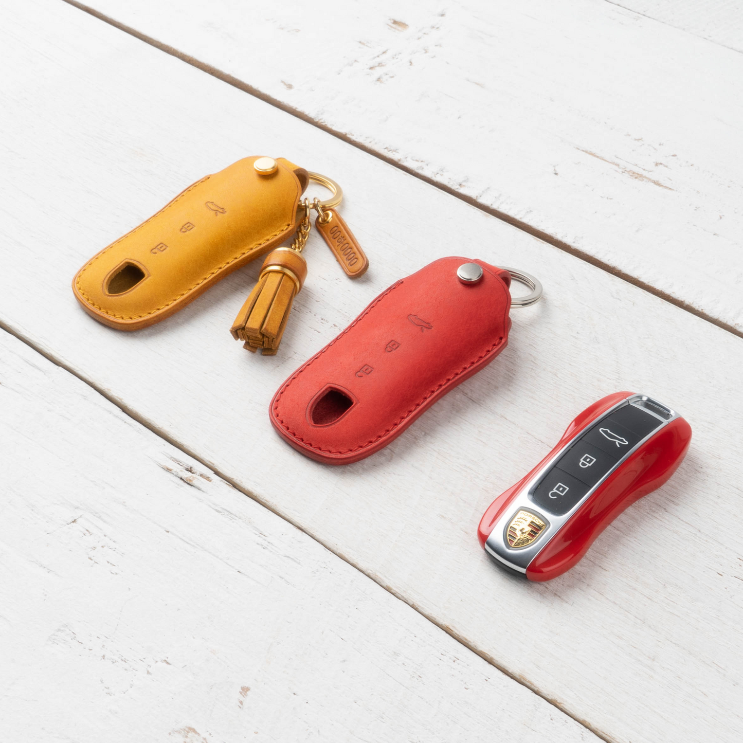 PORSCHE CARKEY LEATHER CASE (PRS1) - Carendy