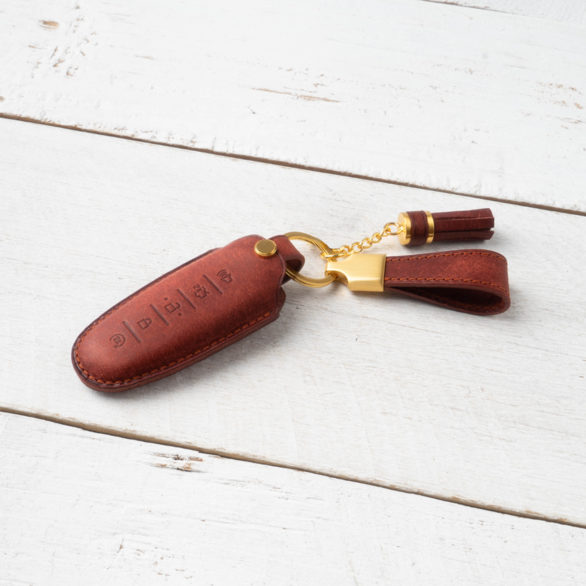 FORD & LINCOLN CARKEY LEATHER CASE (FL2) - Carendy