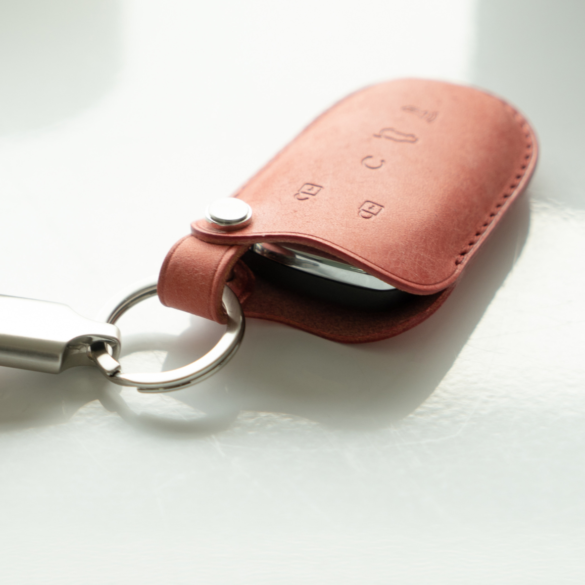 CHEVROLET & GMC CARKEY LEATHER CASE (CV1_2,3,4,5 Button) - Carendy