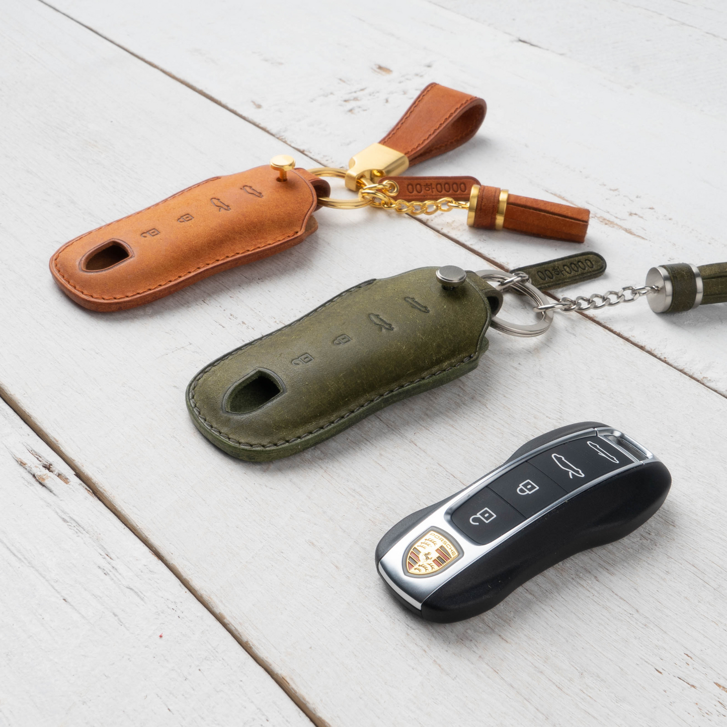 PORSCHE CARKEY LEATHER CASE (PRS1) - Carendy