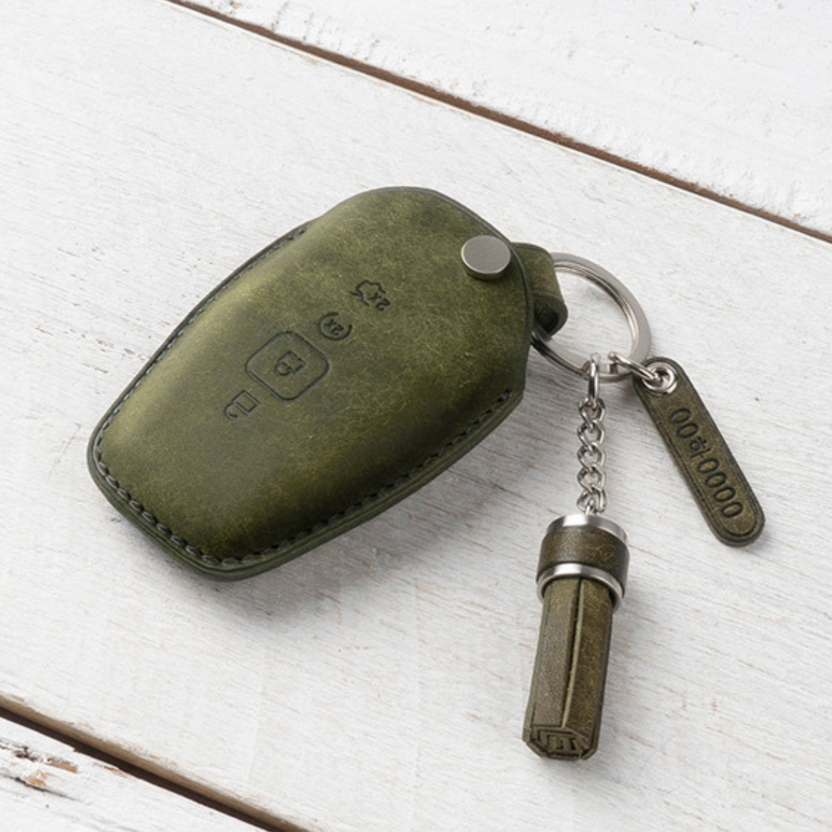 FORD & LINCOLN CARKEY LEATHER CASE (FL4) - Carendy