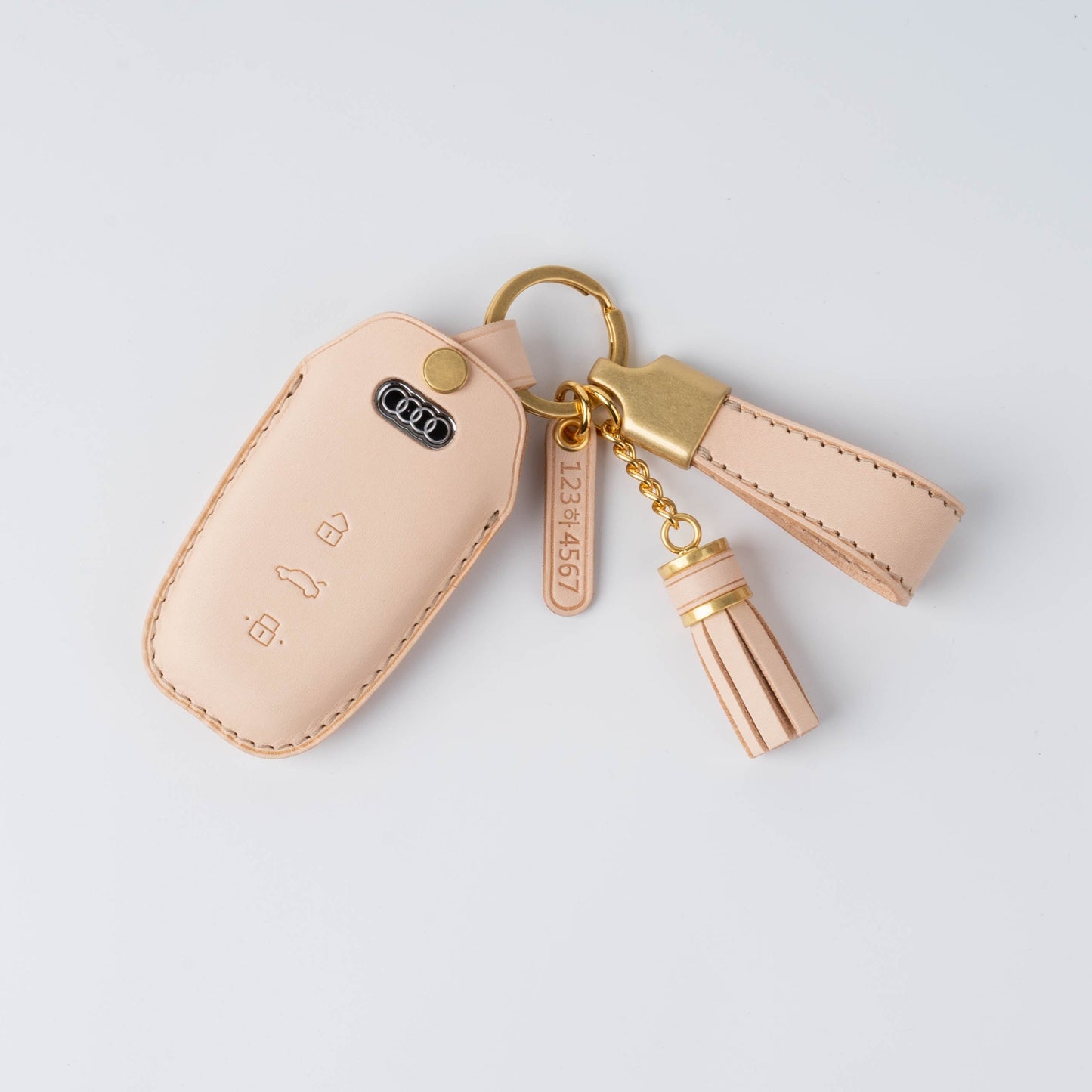 AUDI CARKEY LEATHER CASE (AU1) - Carendy