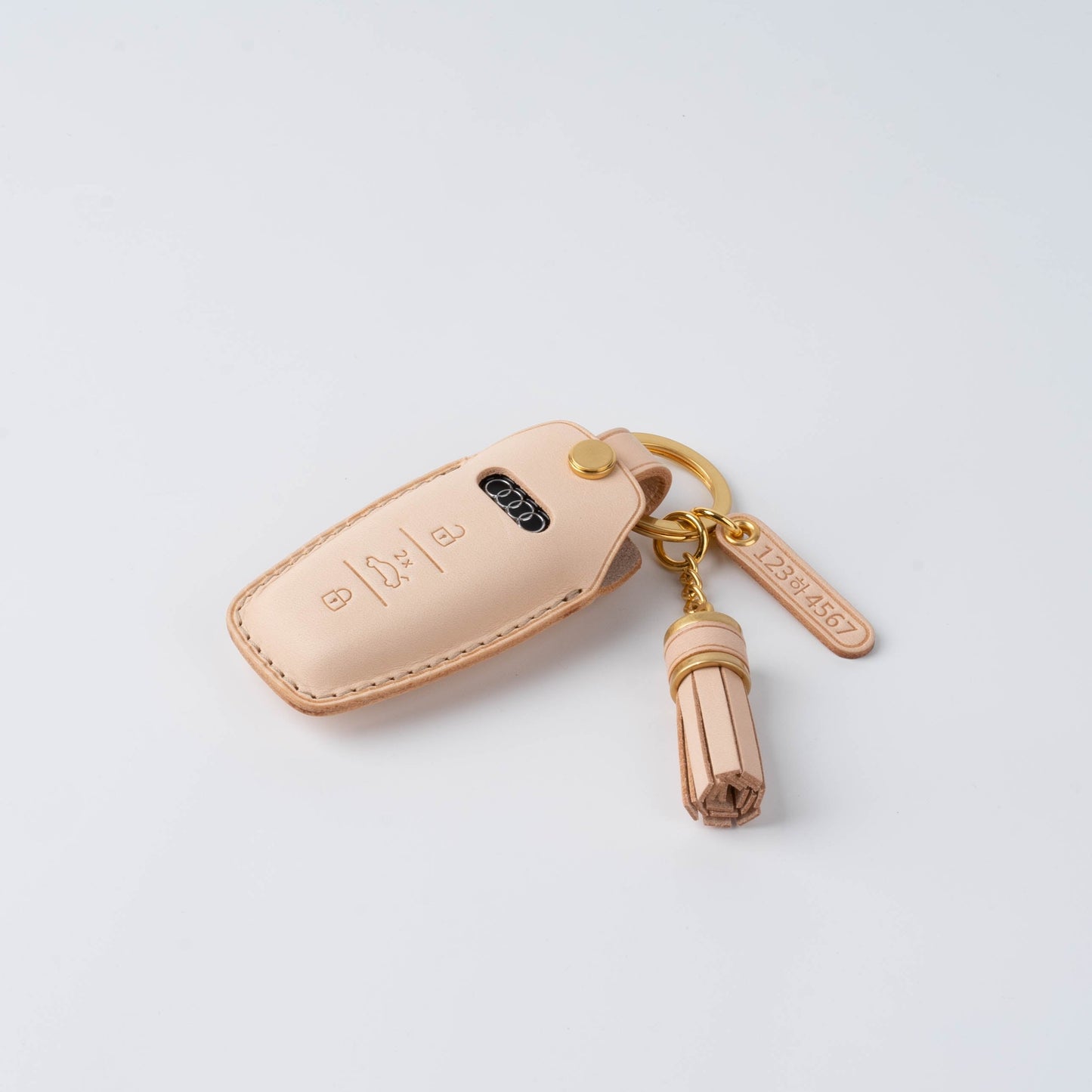 AUDI CARKEY LEATHER CASE (AU3) - Carendy