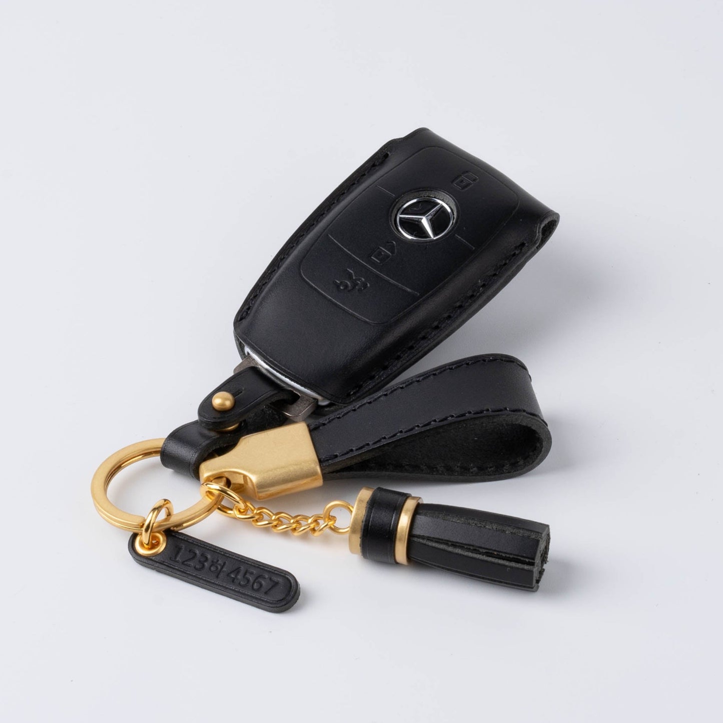 BENZ CARKEY LEATHER CASE (BZ2_3,4 Button) - Carendy