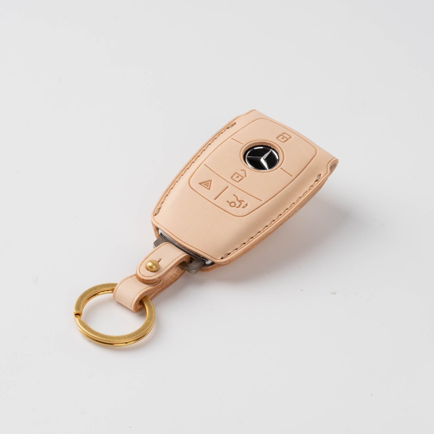 BENZ CARKEY LEATHER CASE (BZ2_3,4 Button) - Carendy