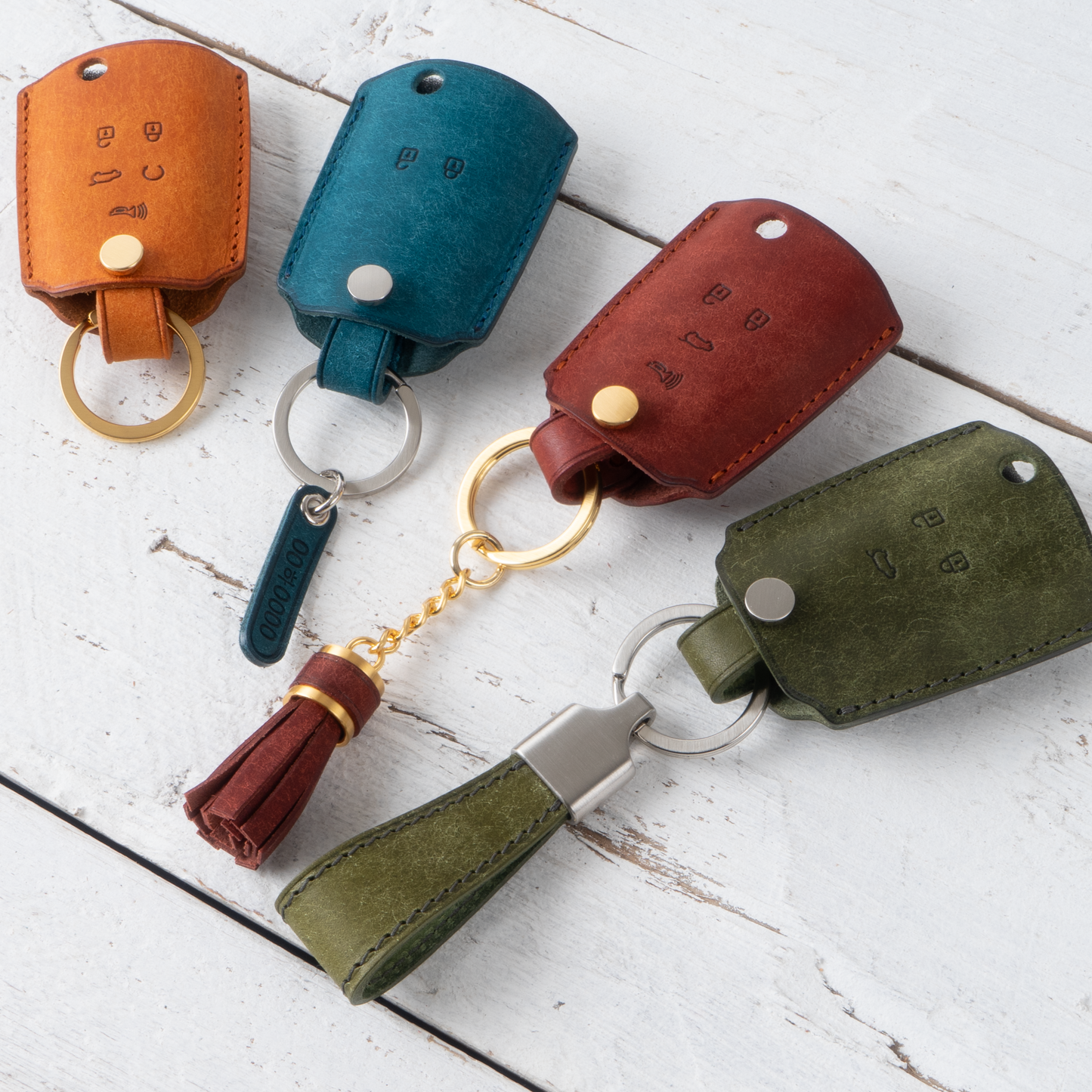 CHEVROLET CARKEY LEATHER CASE (CV2_2,3,4,5 Button) - Carendy