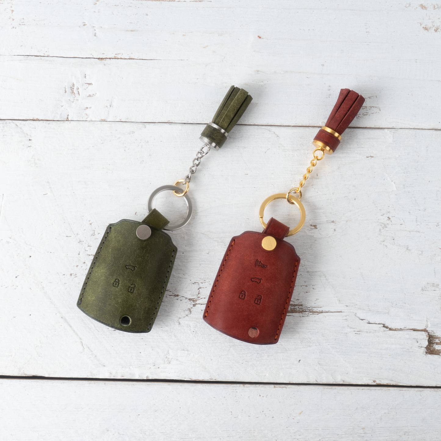 CHEVROLET CARKEY LEATHER CASE (CV2_2,3,4,5 Button) - Carendy