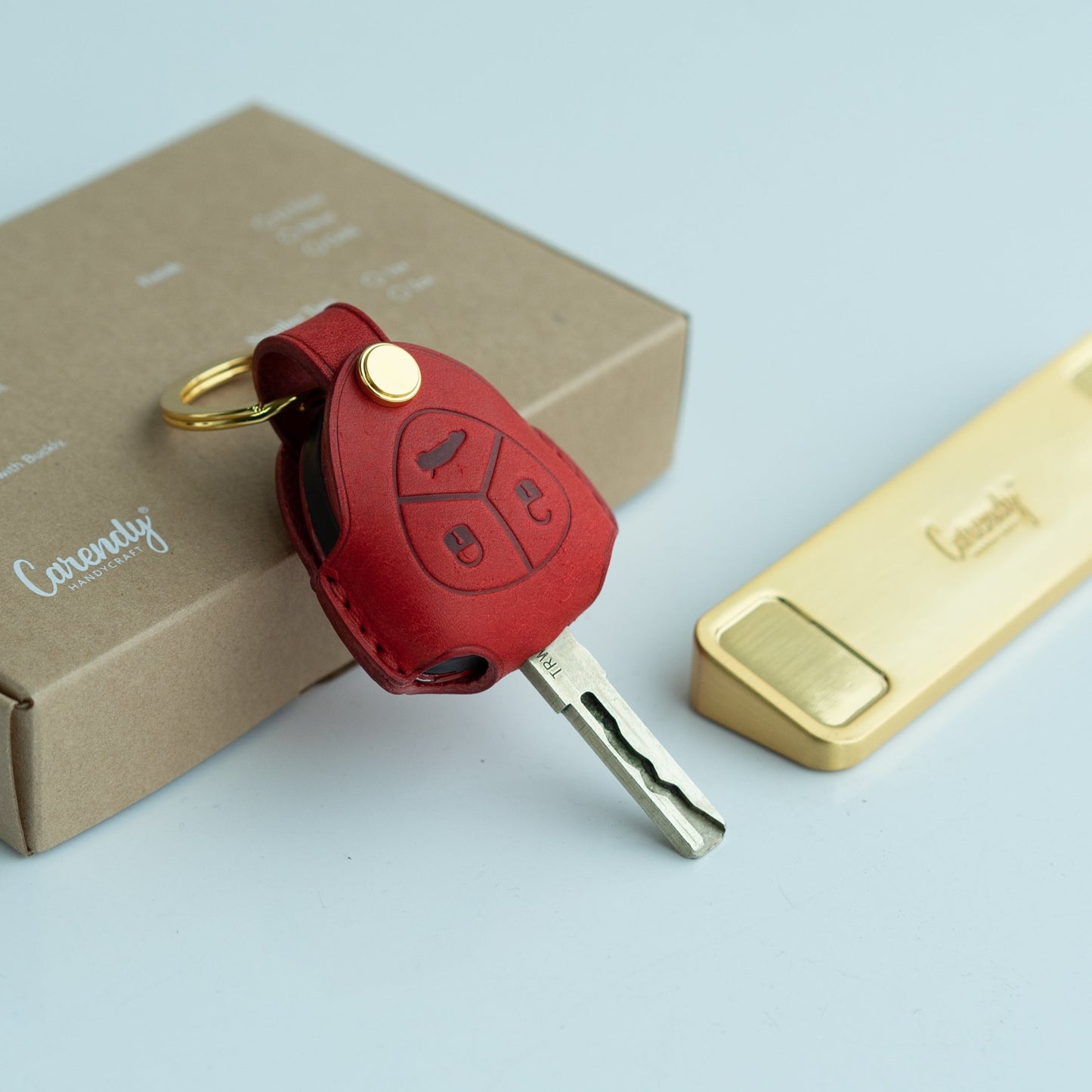 FERRARI CARKEY LEATHER CASE (FFR1) - Carendy