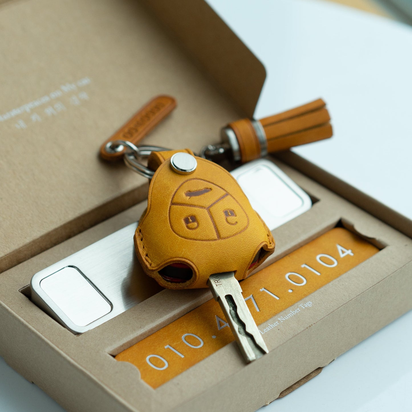 FERRARI CARKEY LEATHER CASE (FFR1) - Carendy