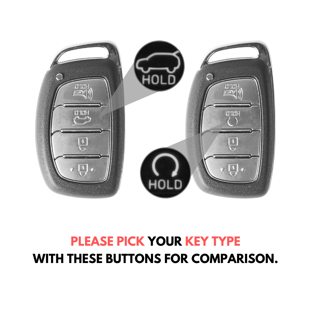 HYUNDAI CARKEY LEATHER CASE (HD3) - Carendy