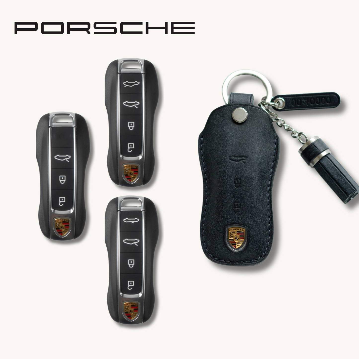 PORSCHE CARKEY LEATHER CASE (PRS1) - Carendy