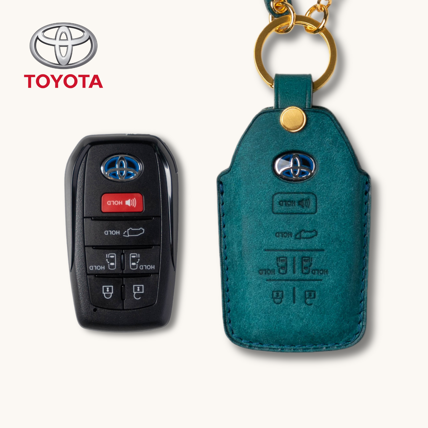 TOYOTA CARKEY LEATHER CASE (TO4) - Carendy