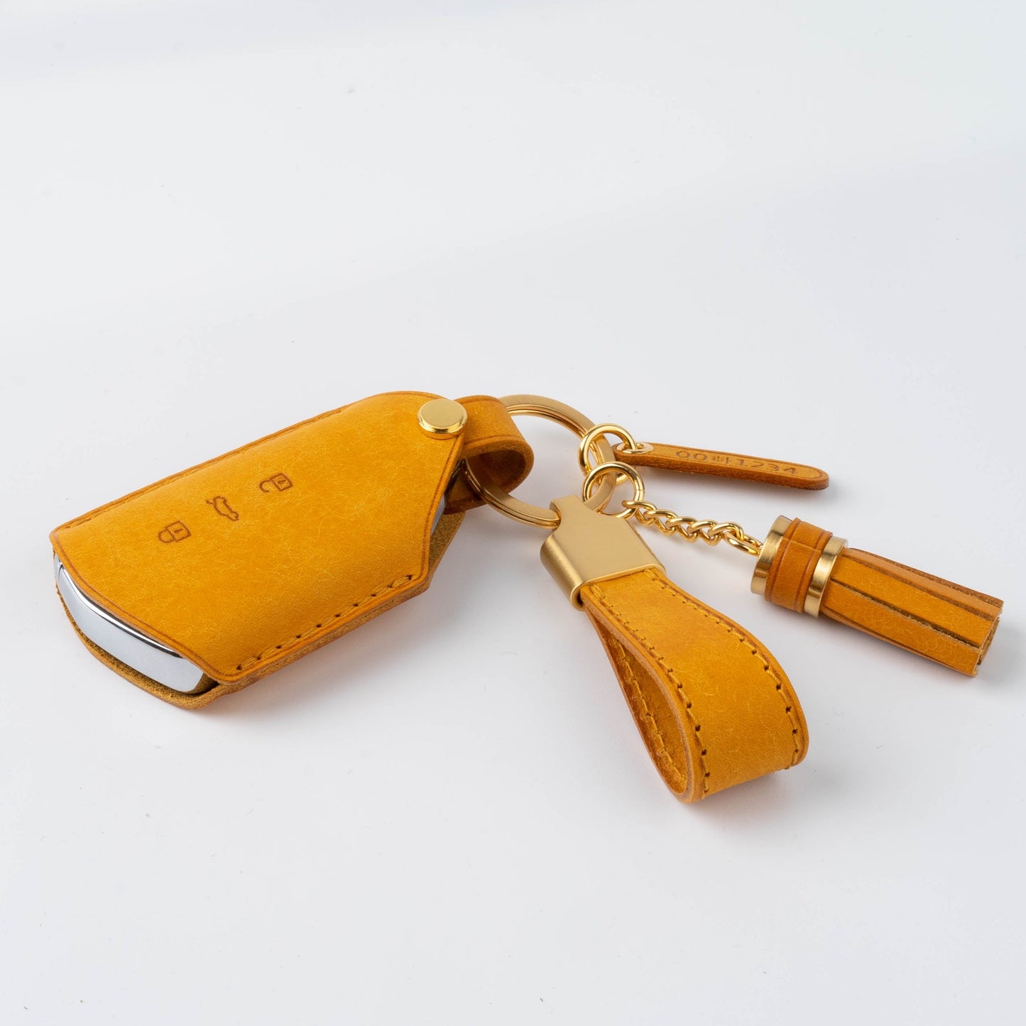 VOLKSWAGEN CARKEY LEATHER CASE (VW4) - Carendy
