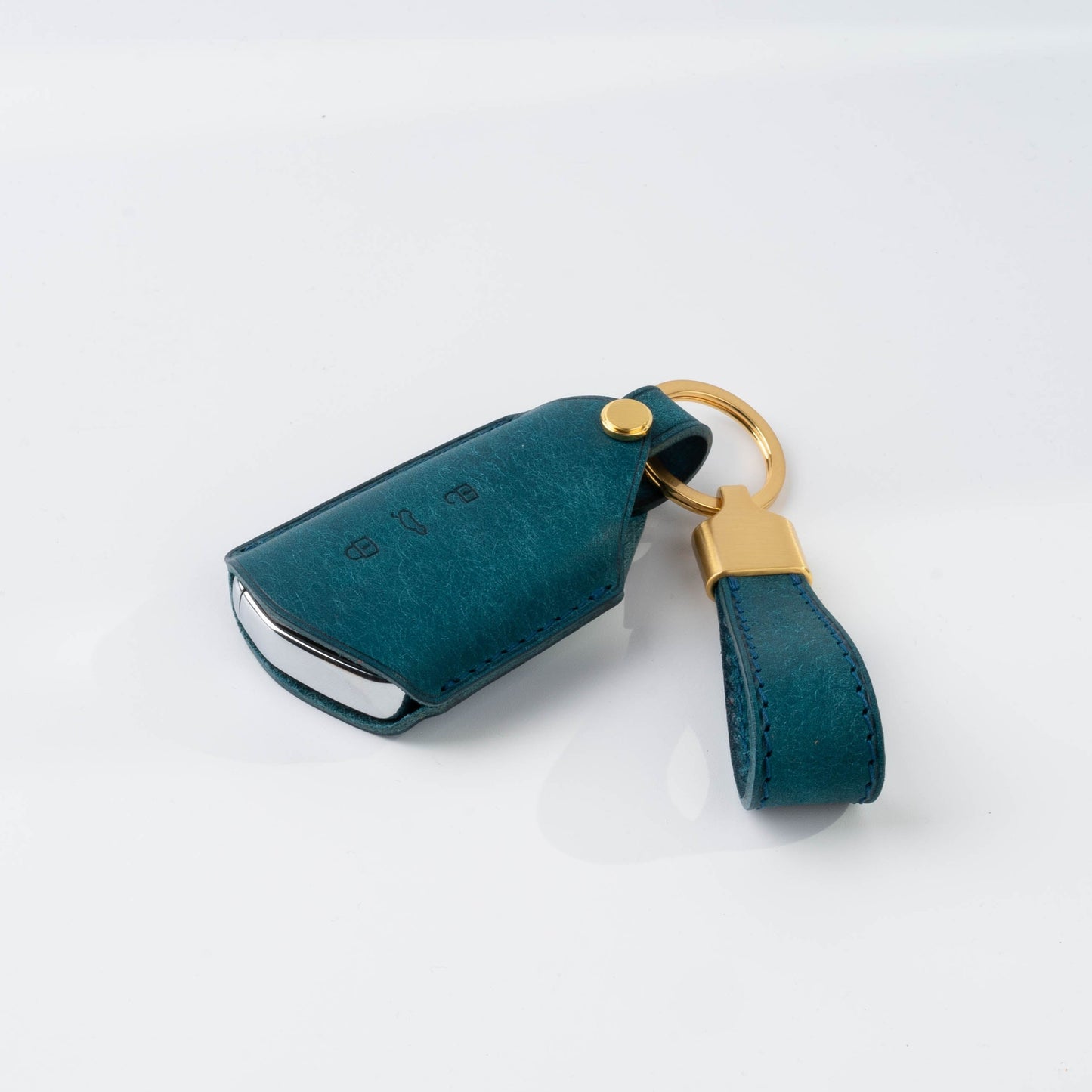 VOLKSWAGEN CARKEY LEATHER CASE (VW4) - Carendy