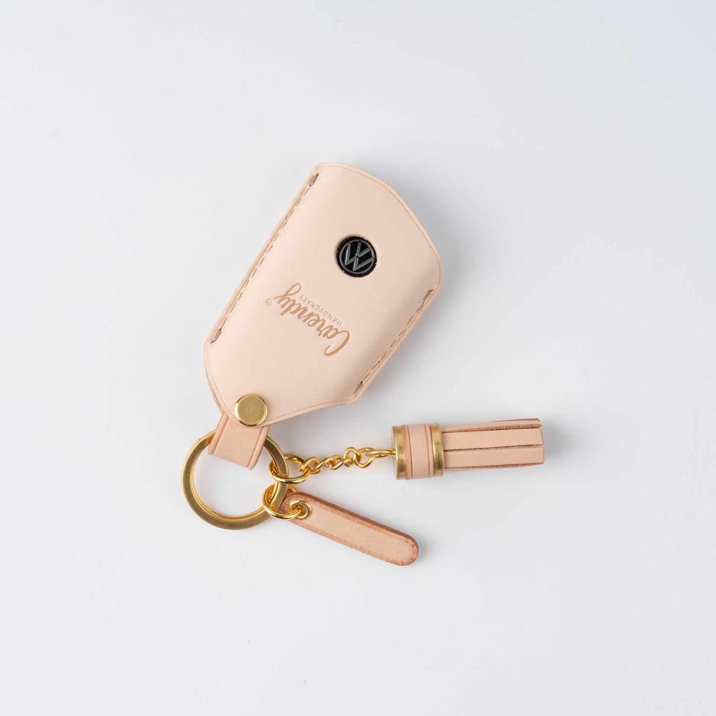 VOLKSWAGEN CARKEY LEATHER CASE (VW4) - Carendy