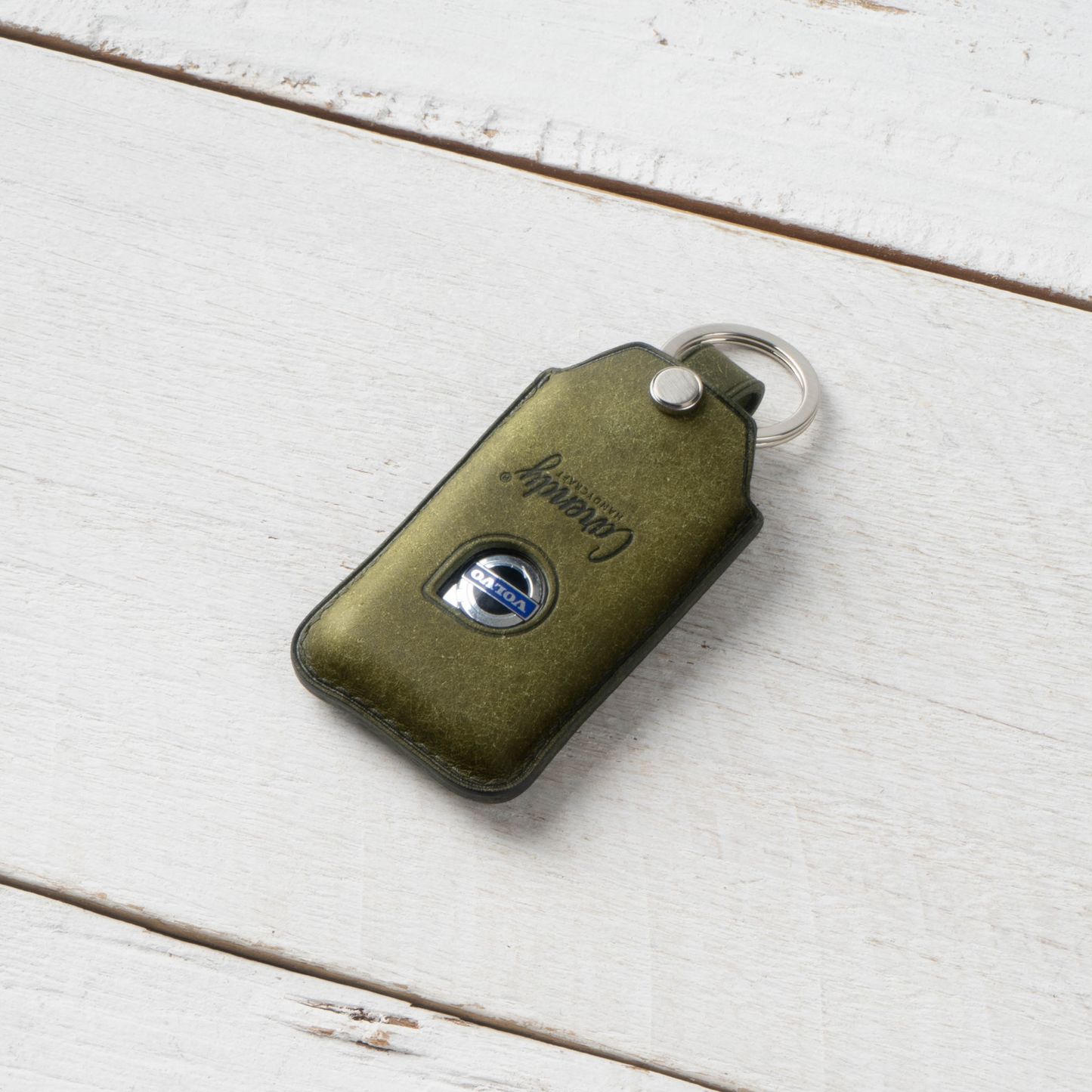 VOLVO CARKEY LEATHER CASE (VO1) - Carendy