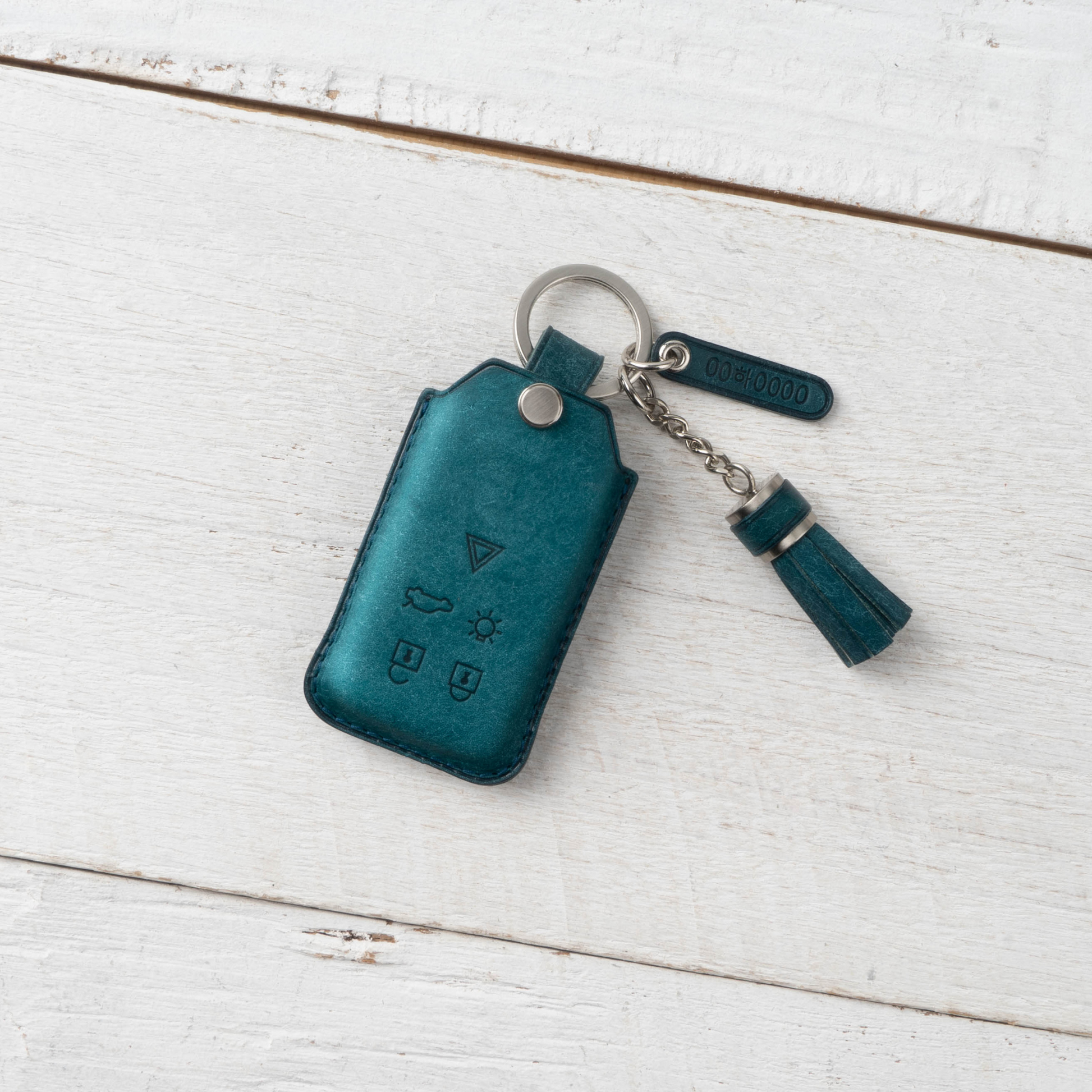 VOLVO CARKEY LEATHER CASE (VO1) - Carendy