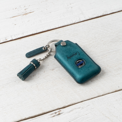 VOLVO CARKEY LEATHER CASE (VO1) - Carendy