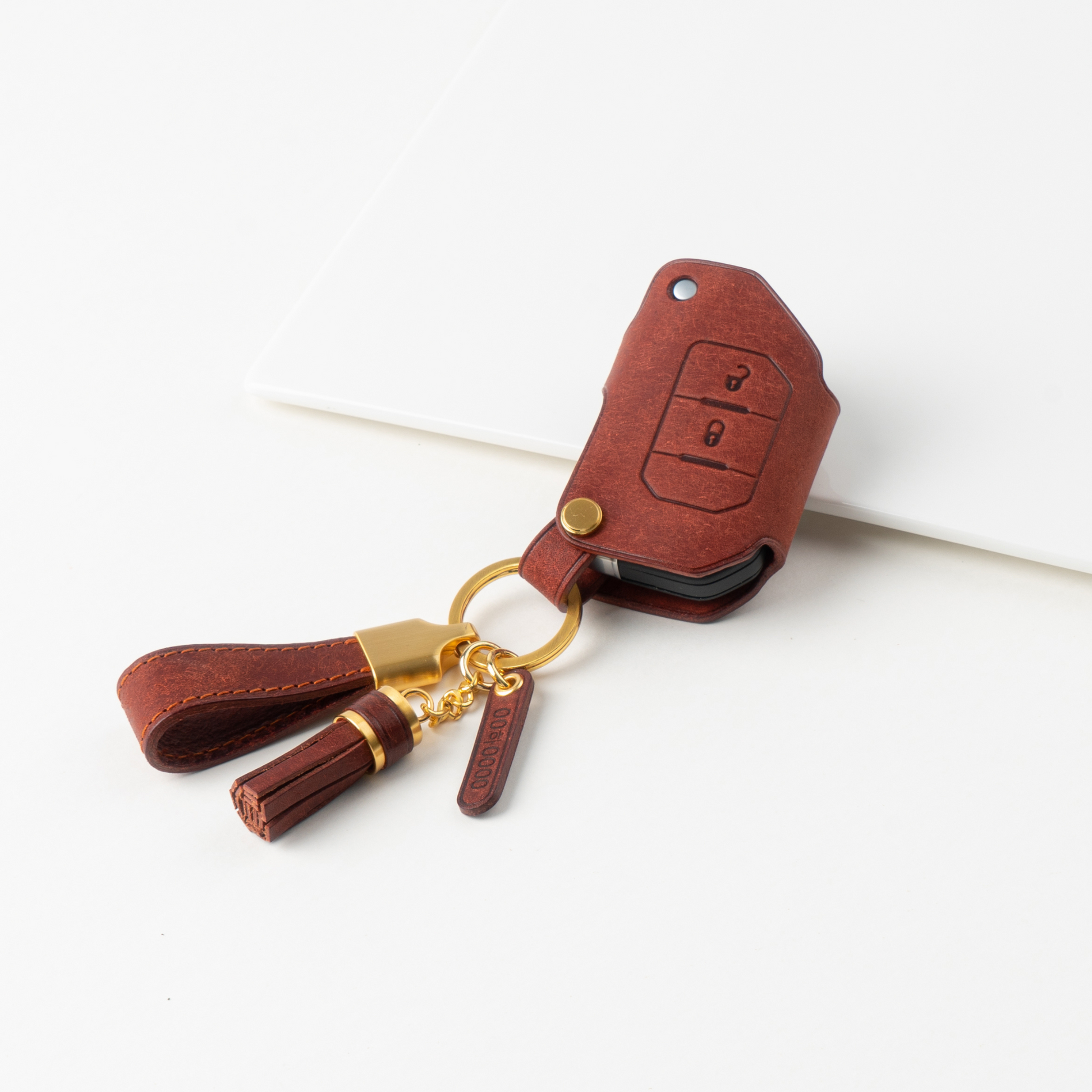 JEEP CARKEY LEATHER CASE (JP2) - Carendy