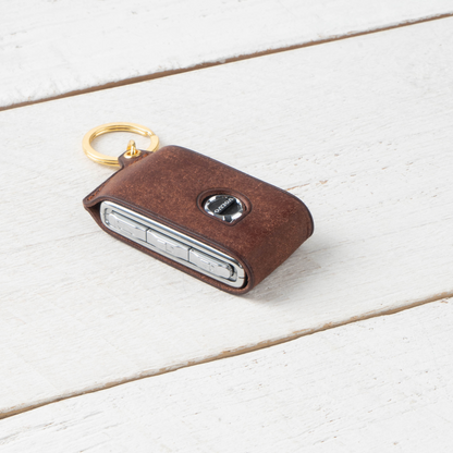 VOLVO CARKEY LEATHER CASE (VO2) - Carendy